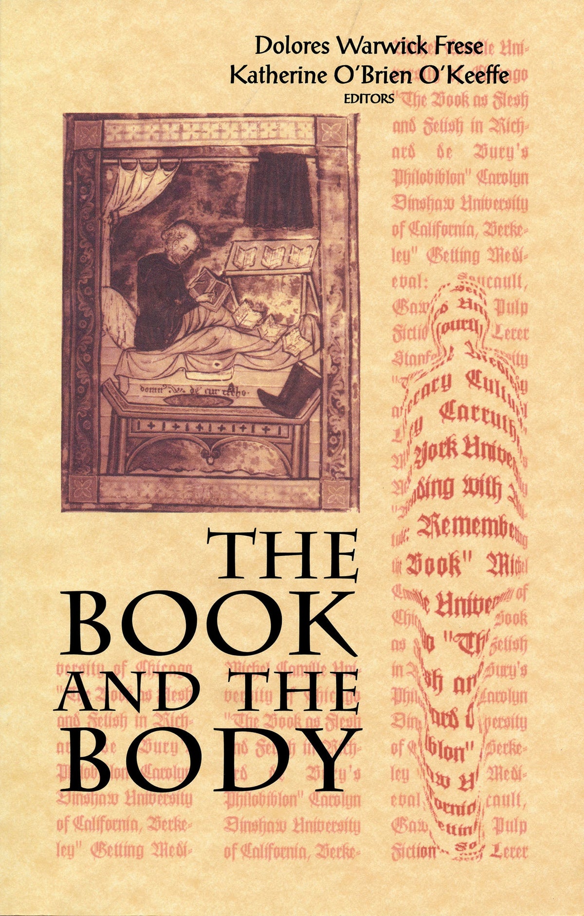 Cover image for The Book and the Body ISBN 9780268007003