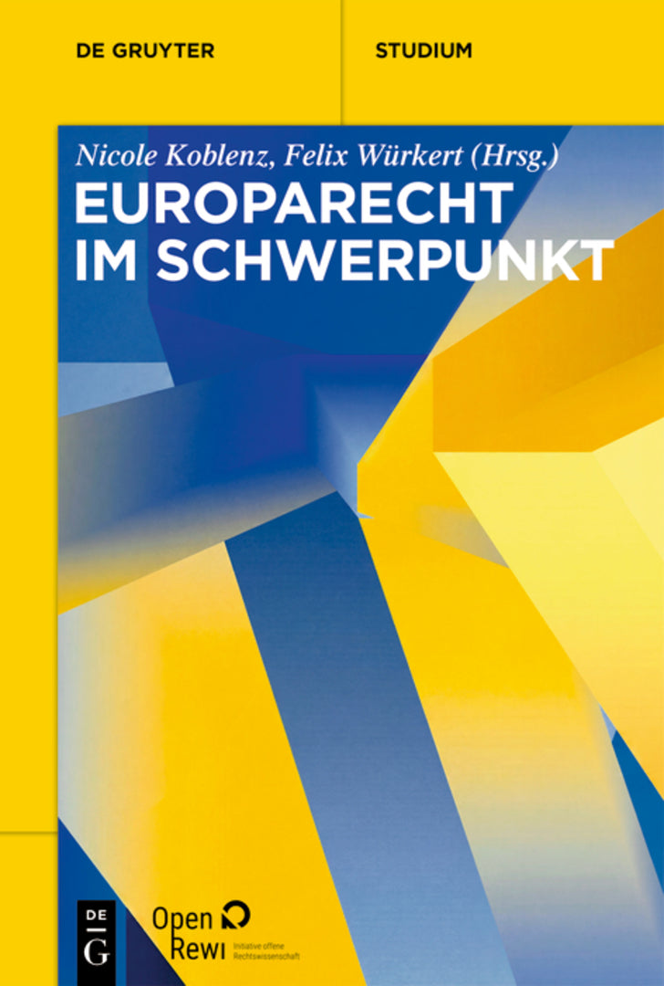 Cover image for Europarecht ISBN 9783112228579