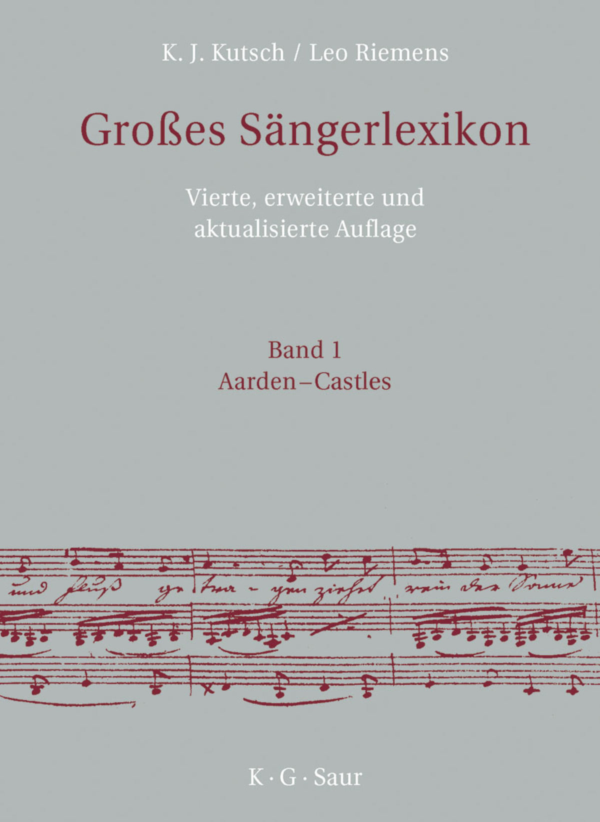 Großes Sängerlexikon