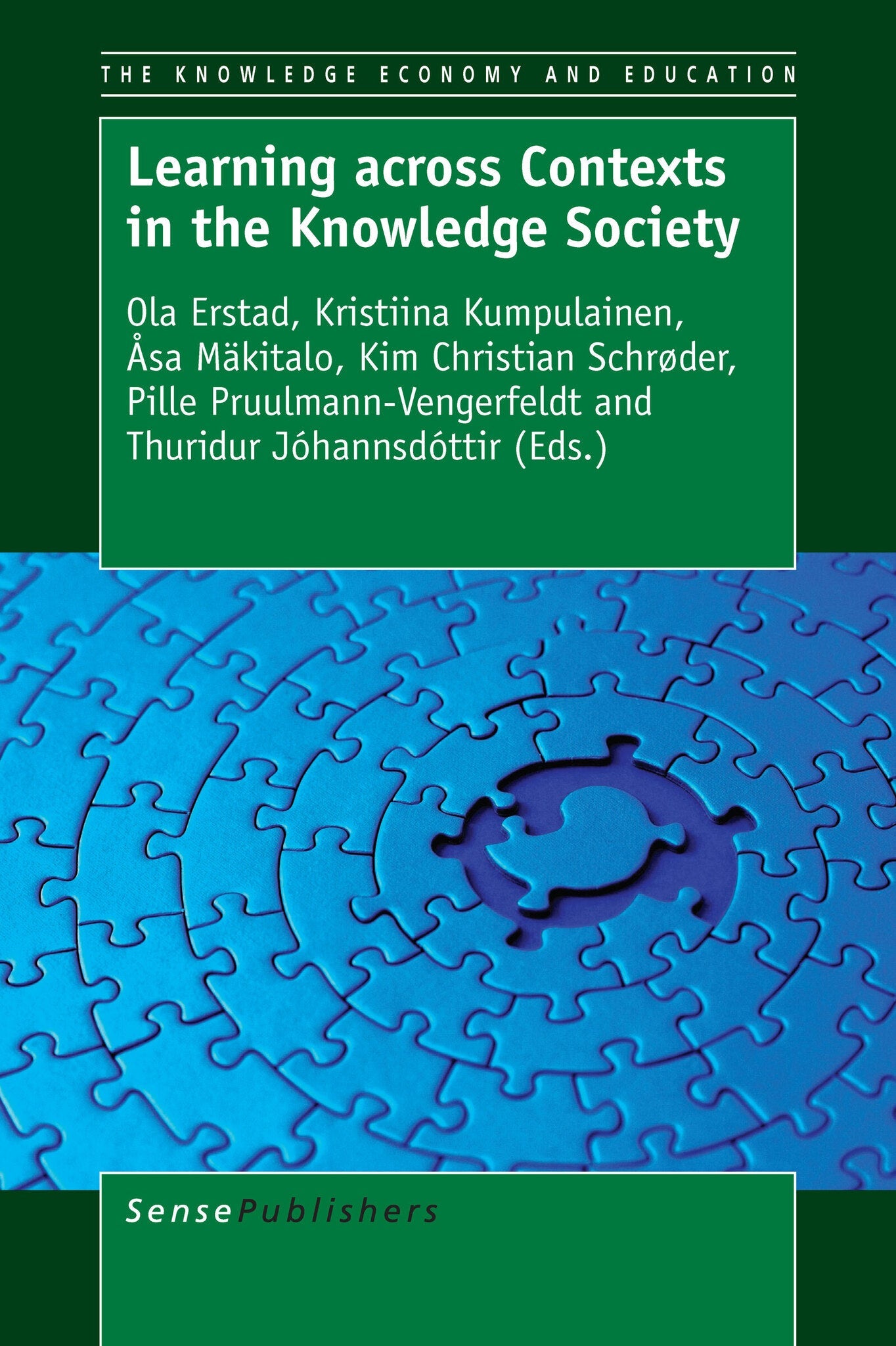 Cover image for Learning across Contexts in the Knowledge Society ISBN 9789463004121