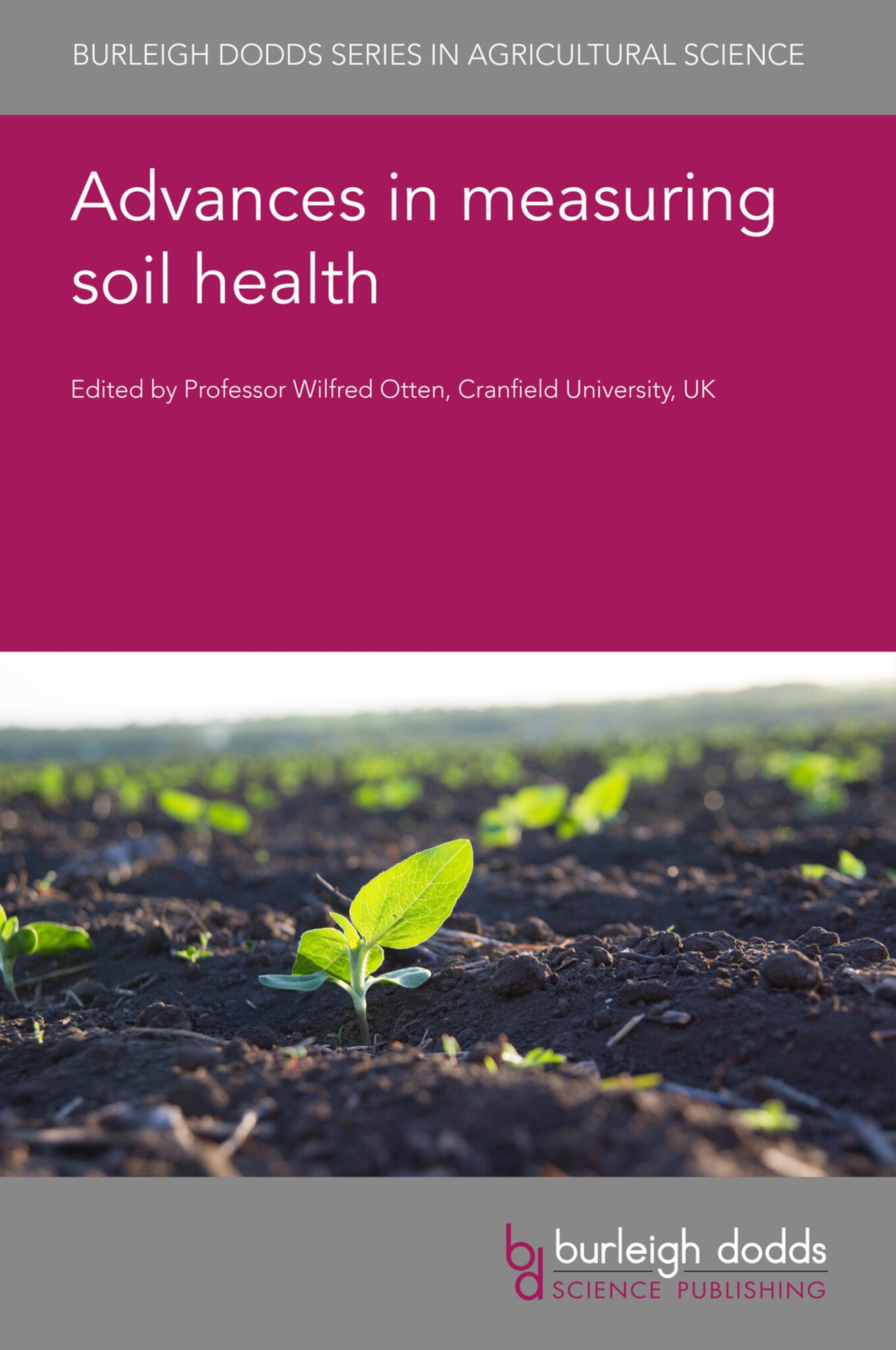 Cover image for Advances in measuring soil health ISBN 9781786764263
