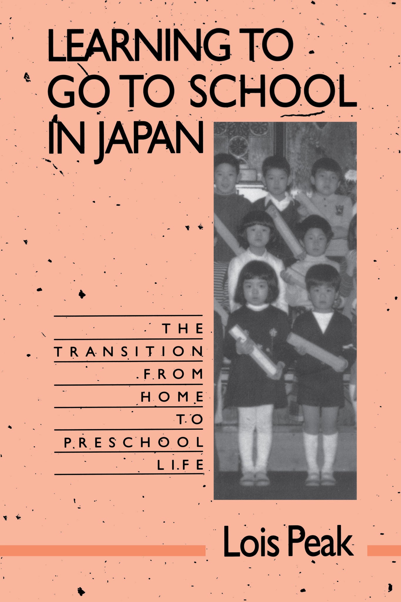 Cover image for Learning to Go to School in Japan ISBN 9780520914285