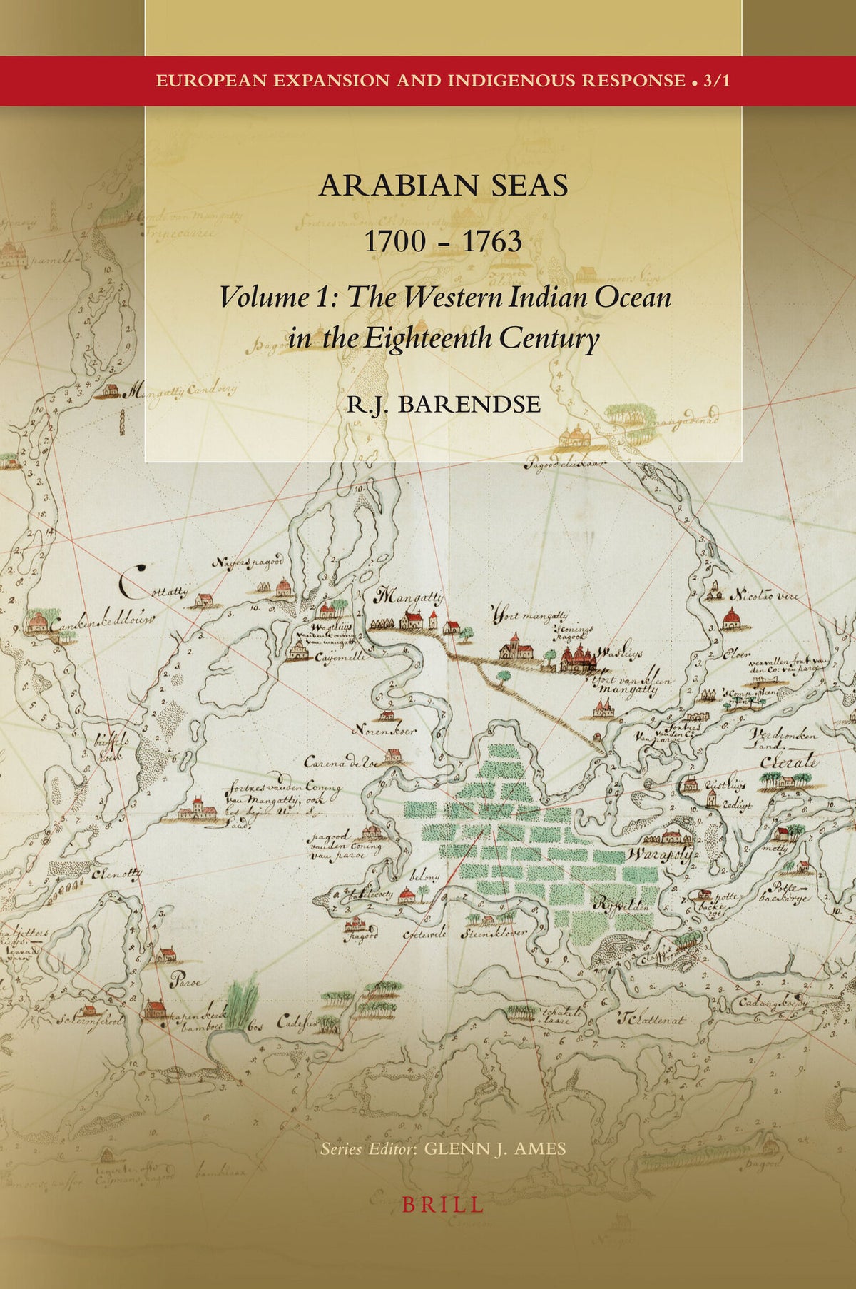 Cover image for Arabian Seas 1700 - 1763 ISBN 9789004176584