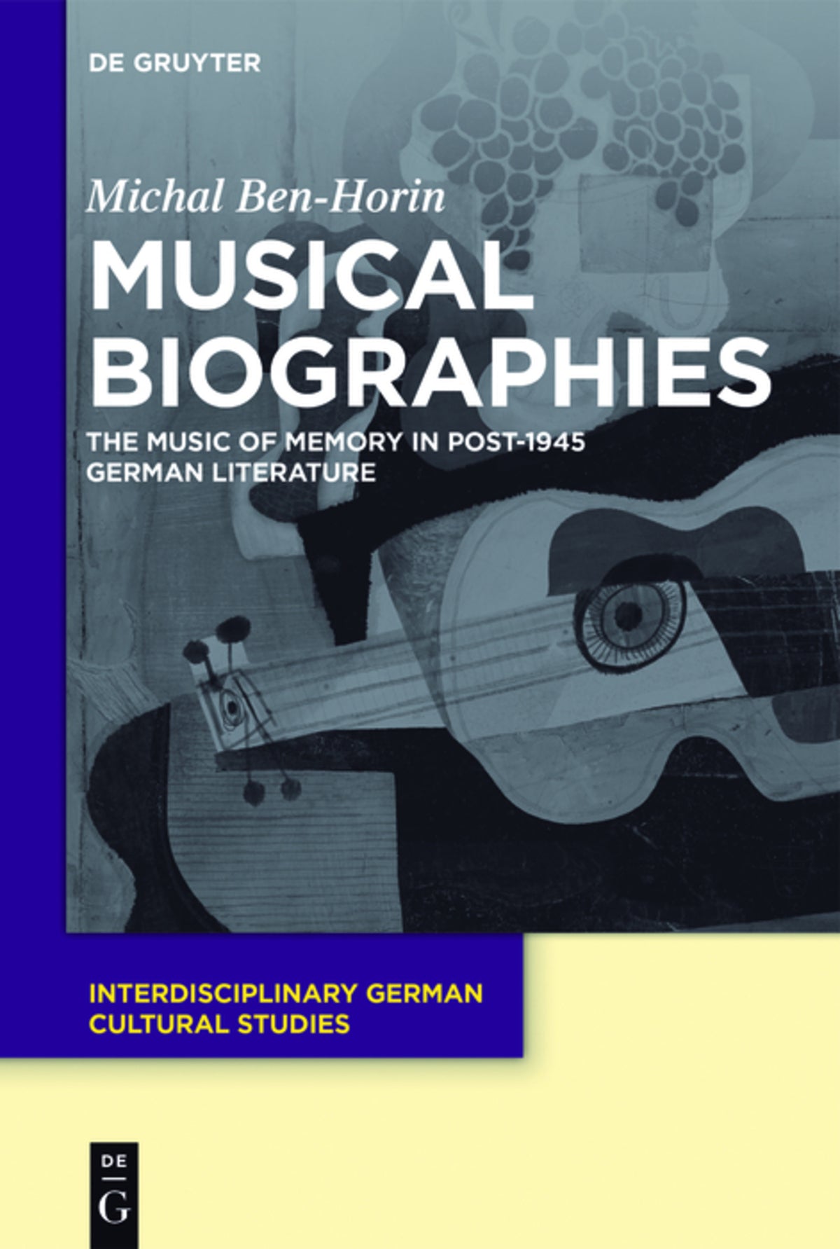 Cover image for Musical Biographies ISBN 9783110457957