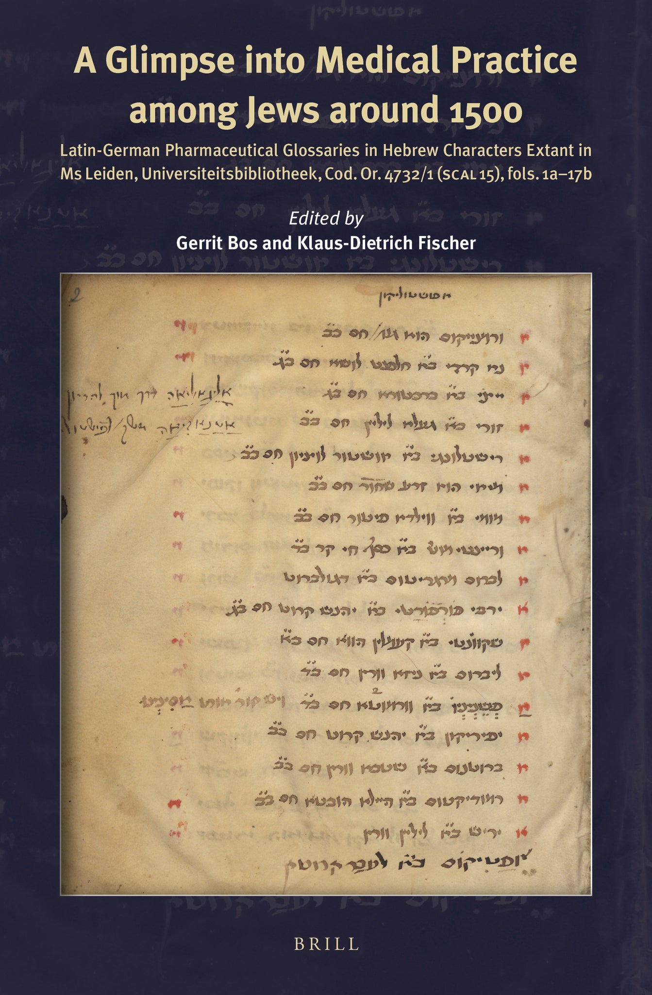 A Glimpse into Medical Practice among Jews around 1500