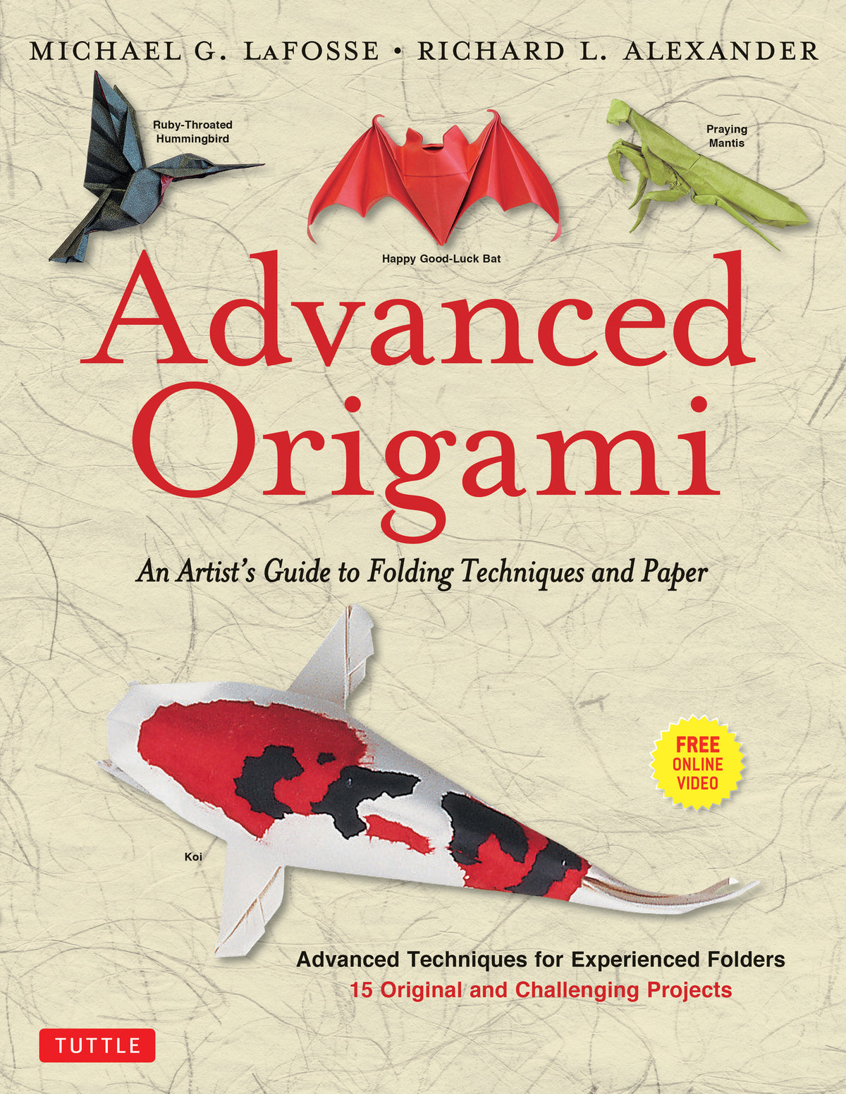 Cover image for Advanced Origami ISBN 9780804848077