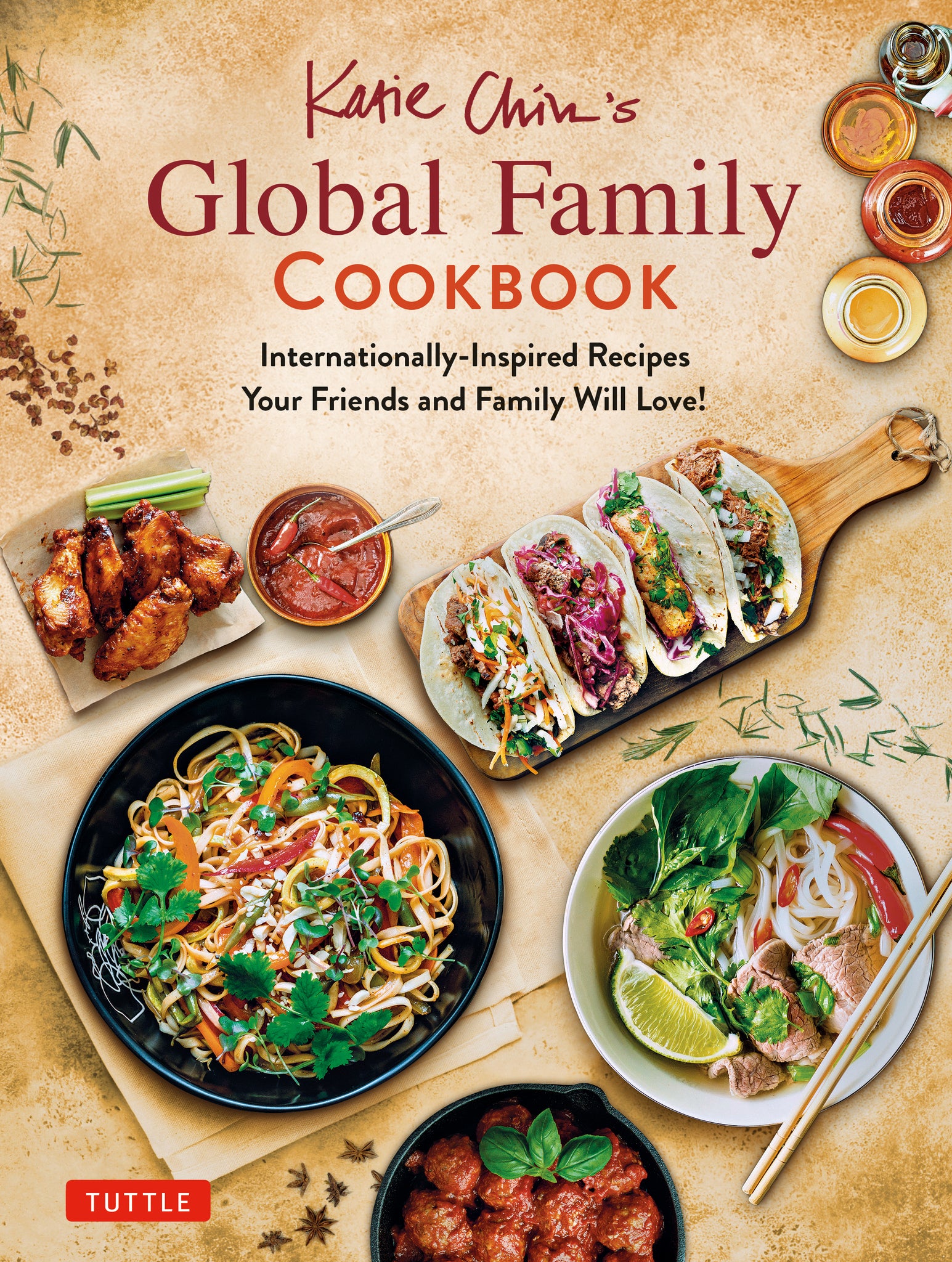 Cover image for Katie Chin's Global Family Cookbook ISBN 9780804852258