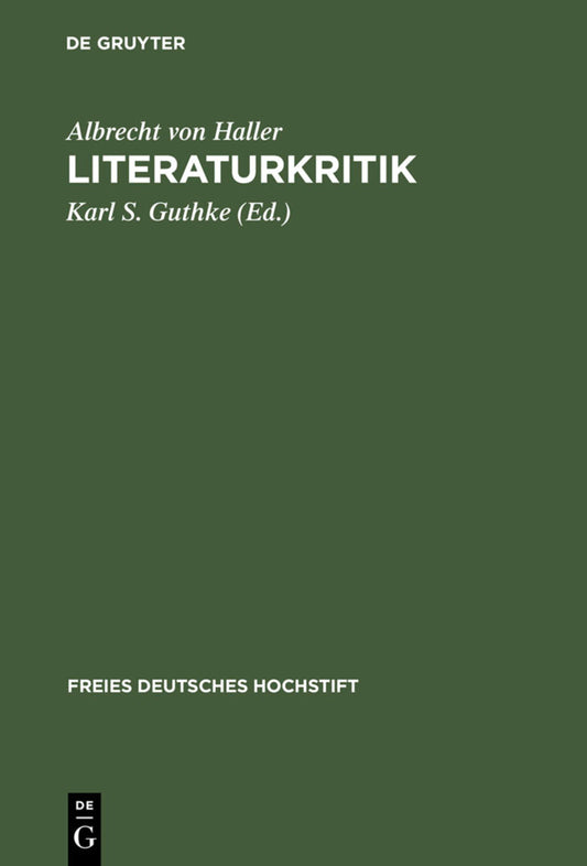 Literaturkritik