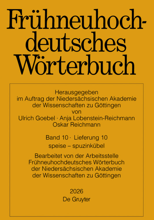 Band 10/Lieferung 10 speise – spuzinkübel
