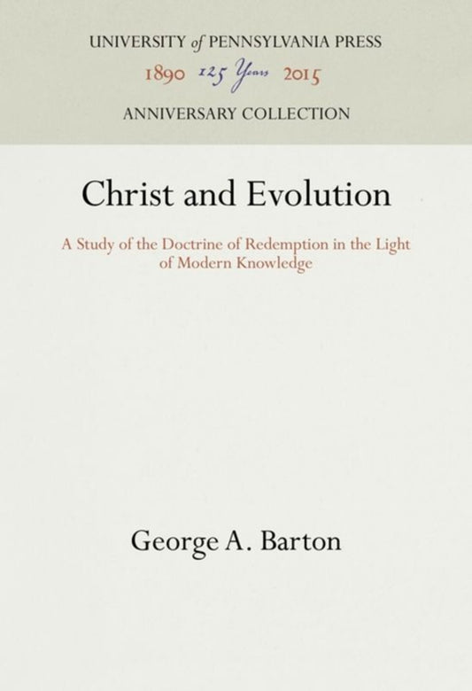 Christ and Evolution