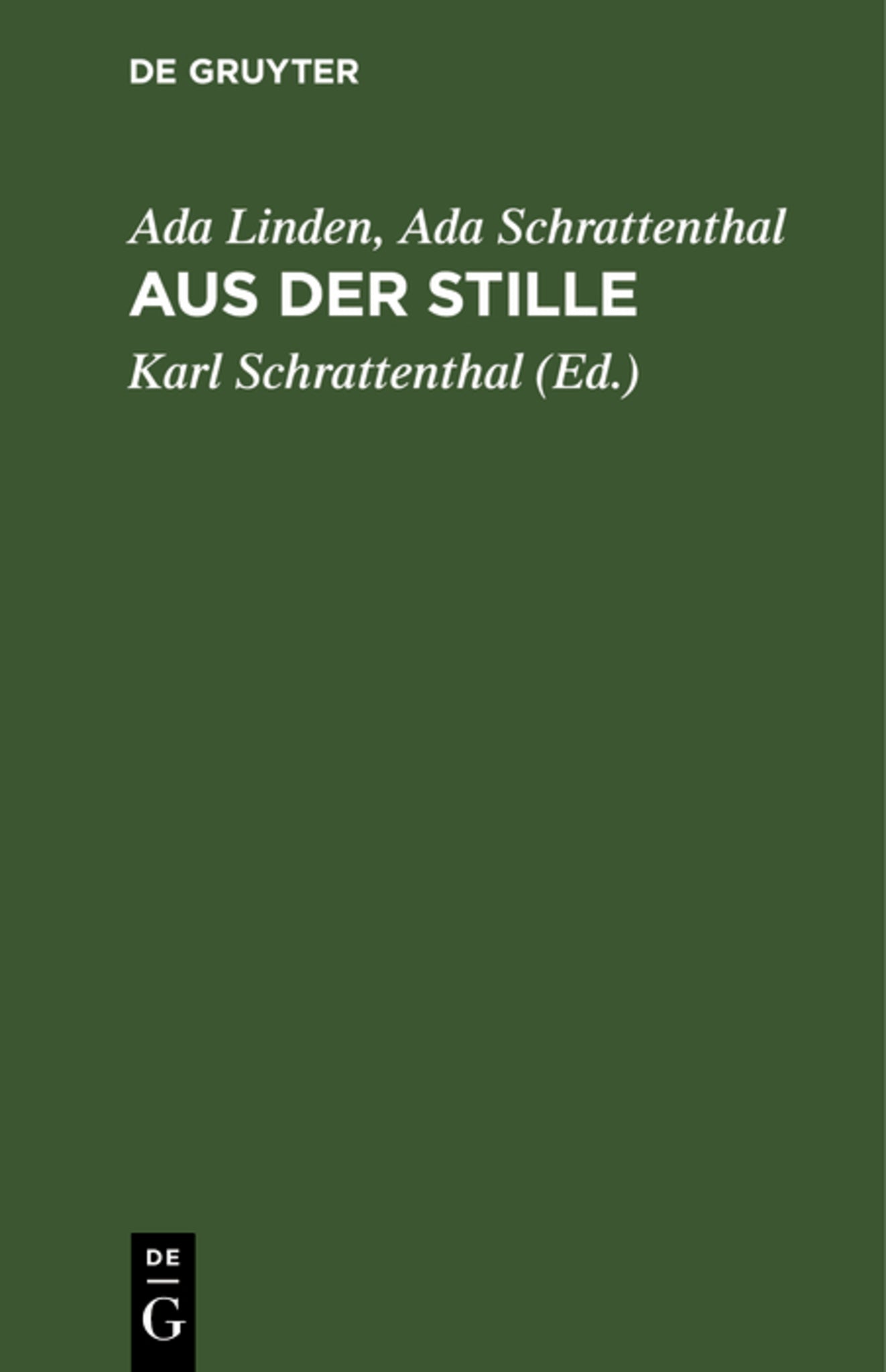 Aus der Stille