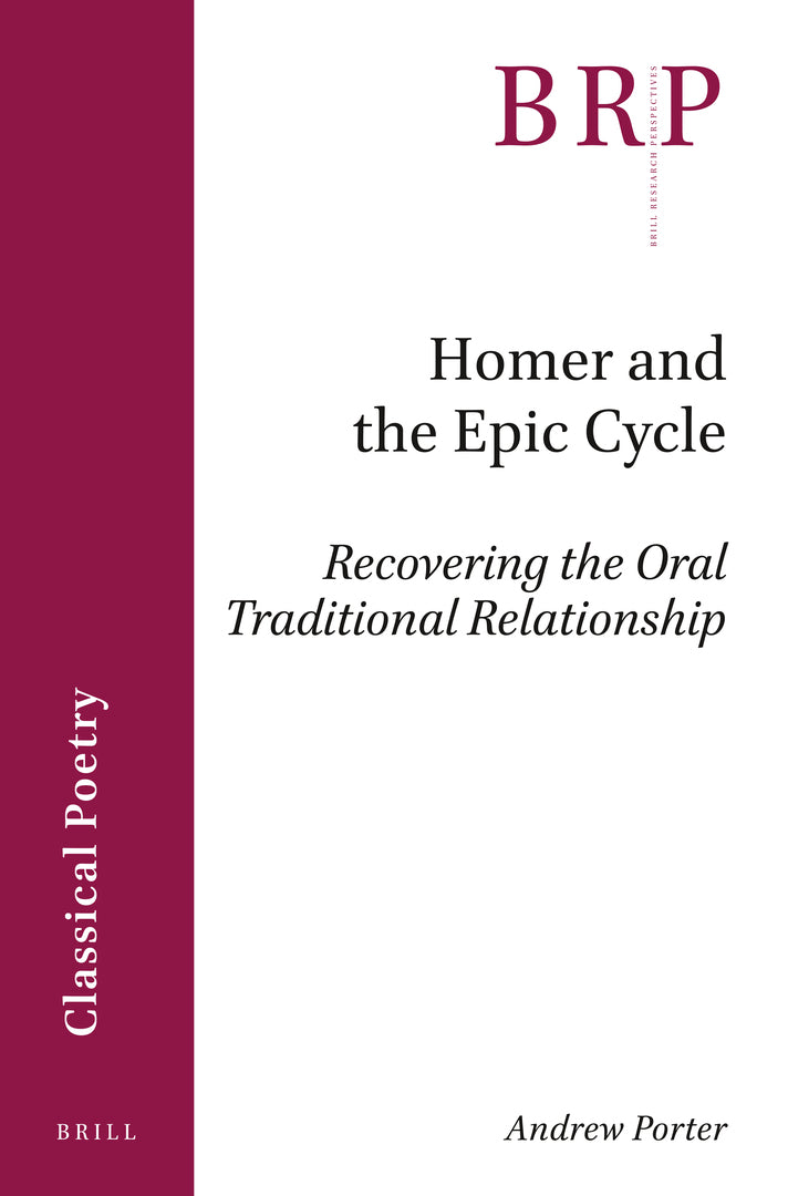 Cover image for Homer and the Epic Cycle ISBN 9789004455481