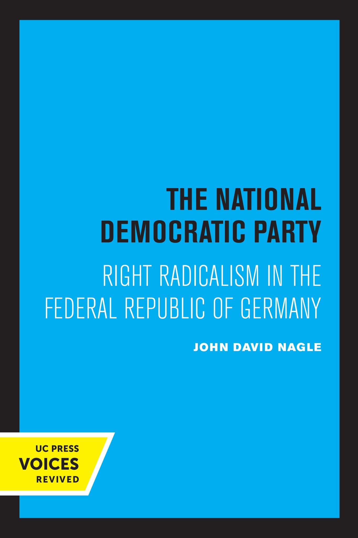 Cover image for The National Democratic Party ISBN 9780520333925