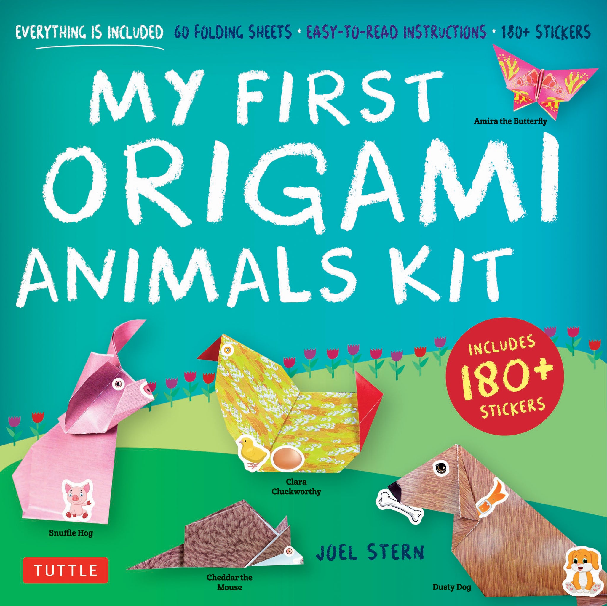 Cover image for My First Origami Animals Kit ISBN 9780804852869