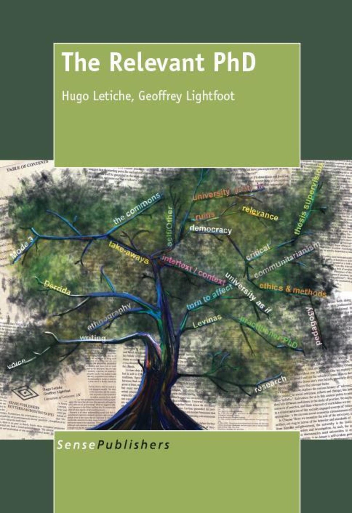 Cover image for The Relevant PhD ISBN 9789462096288