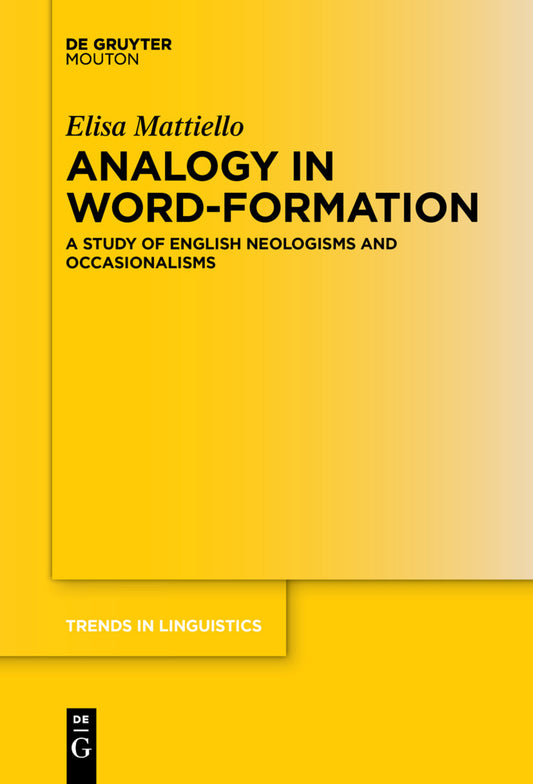 Analogy in Word-formation