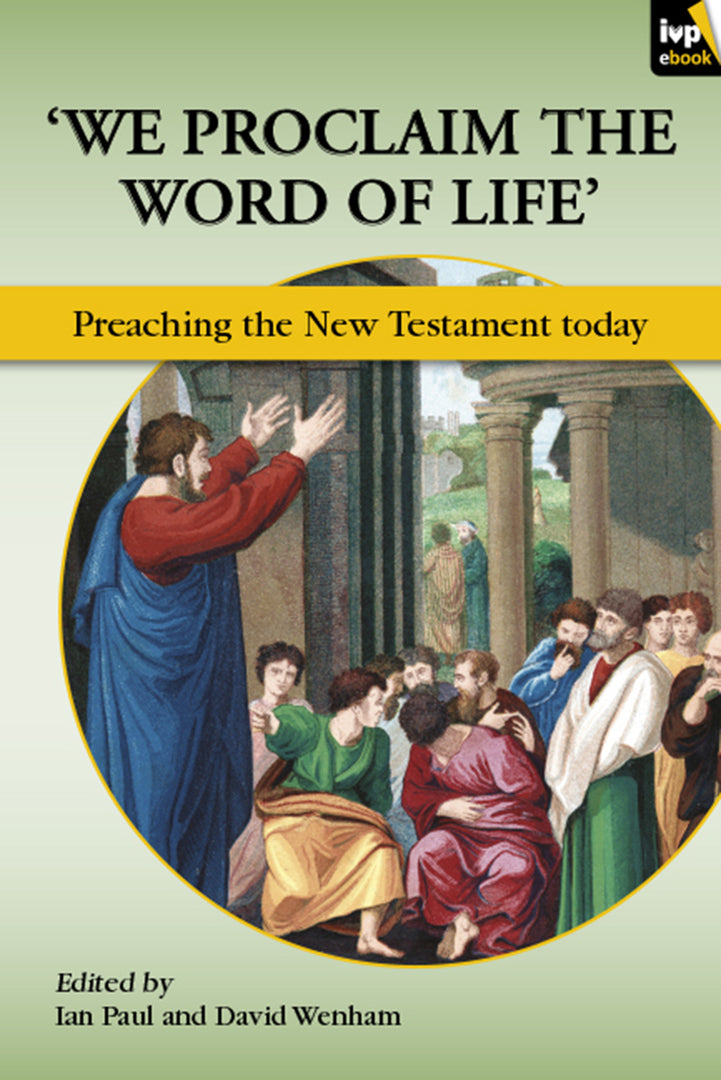 Cover image for We Proclaim the Word of Life' ISBN 9781844748846