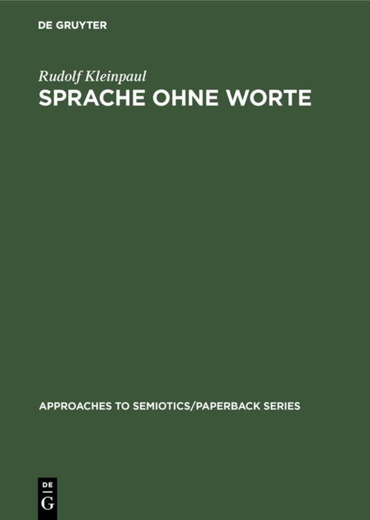 Sprache ohne Worte