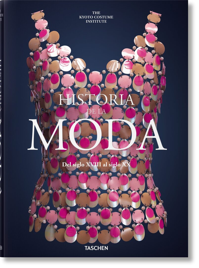 Cover image for Historia de la moda del siglo XVIII al siglo XX ISBN 9783836577892