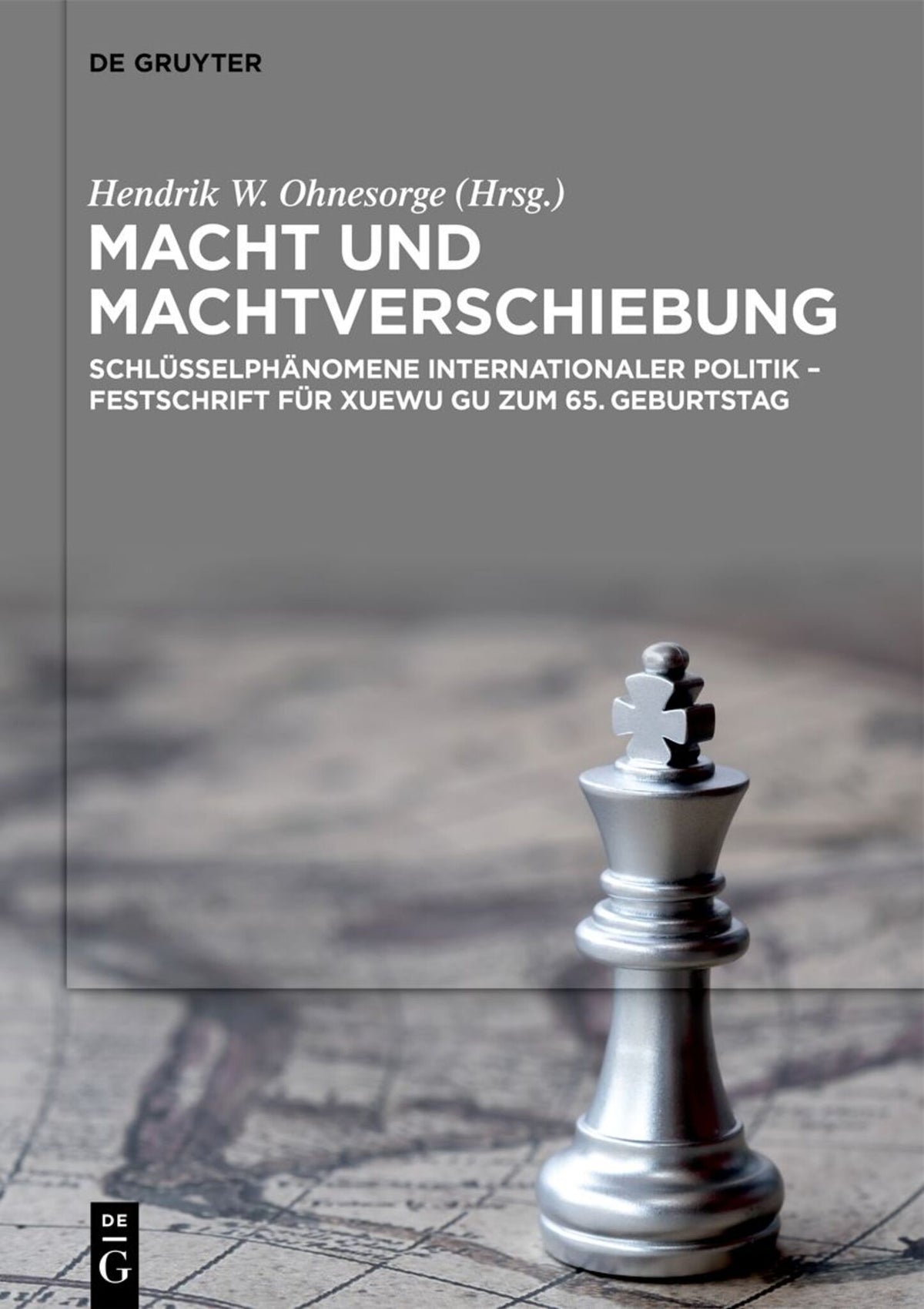 Cover image for Macht und Machtverschiebung ISBN 9783110794953