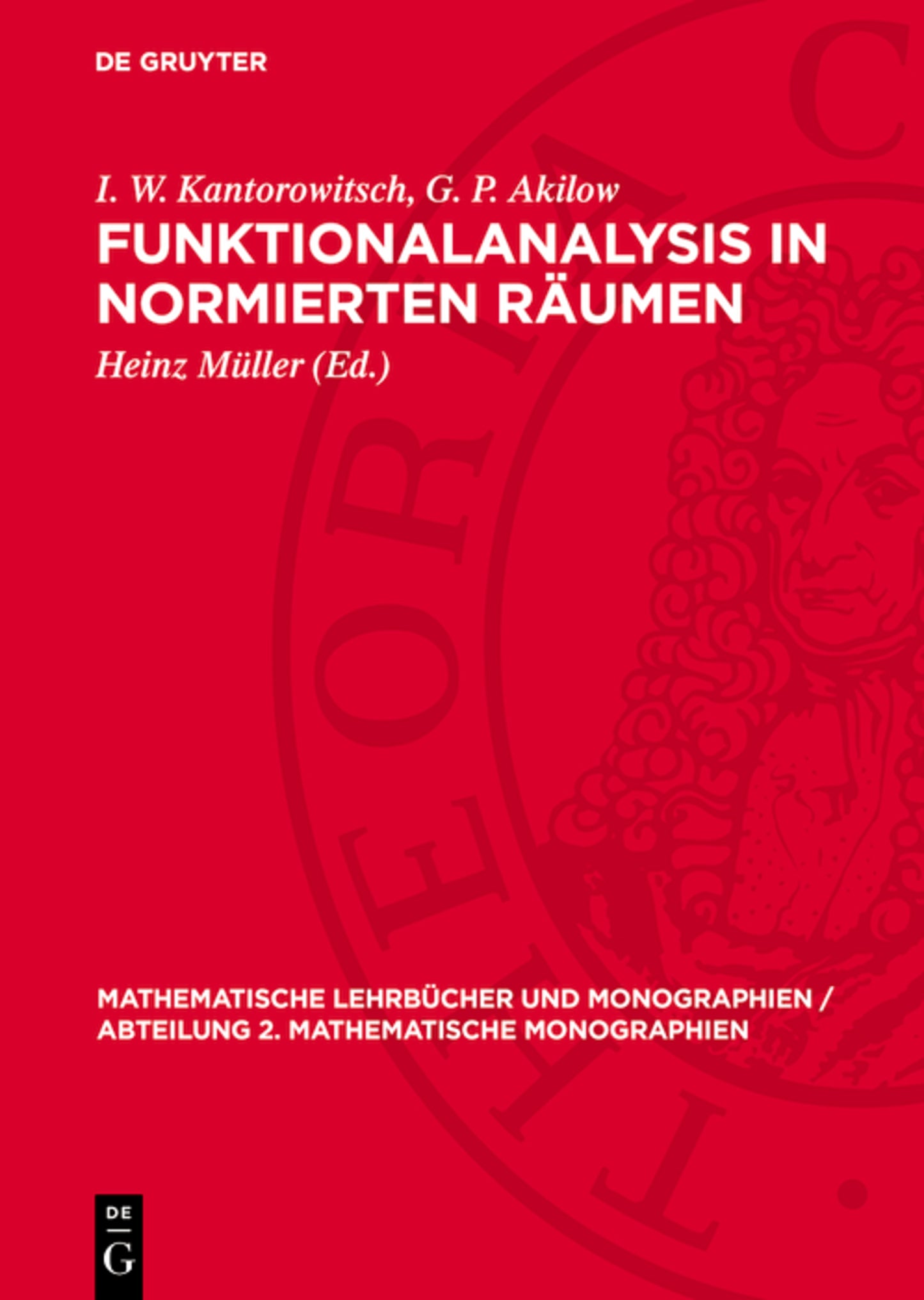 Funktionalanalysis in normierten Räumen