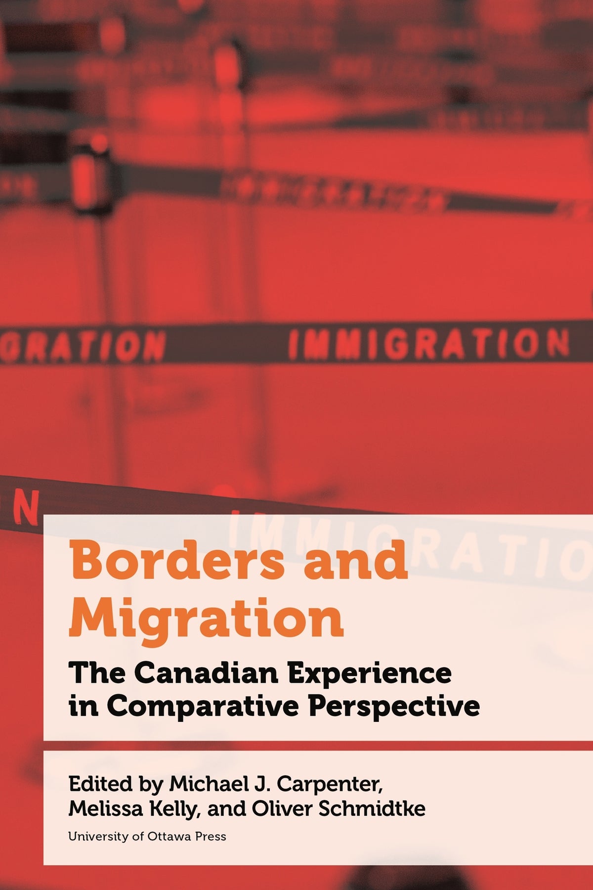 Cover image for Borders and Migration ISBN 9780776638058