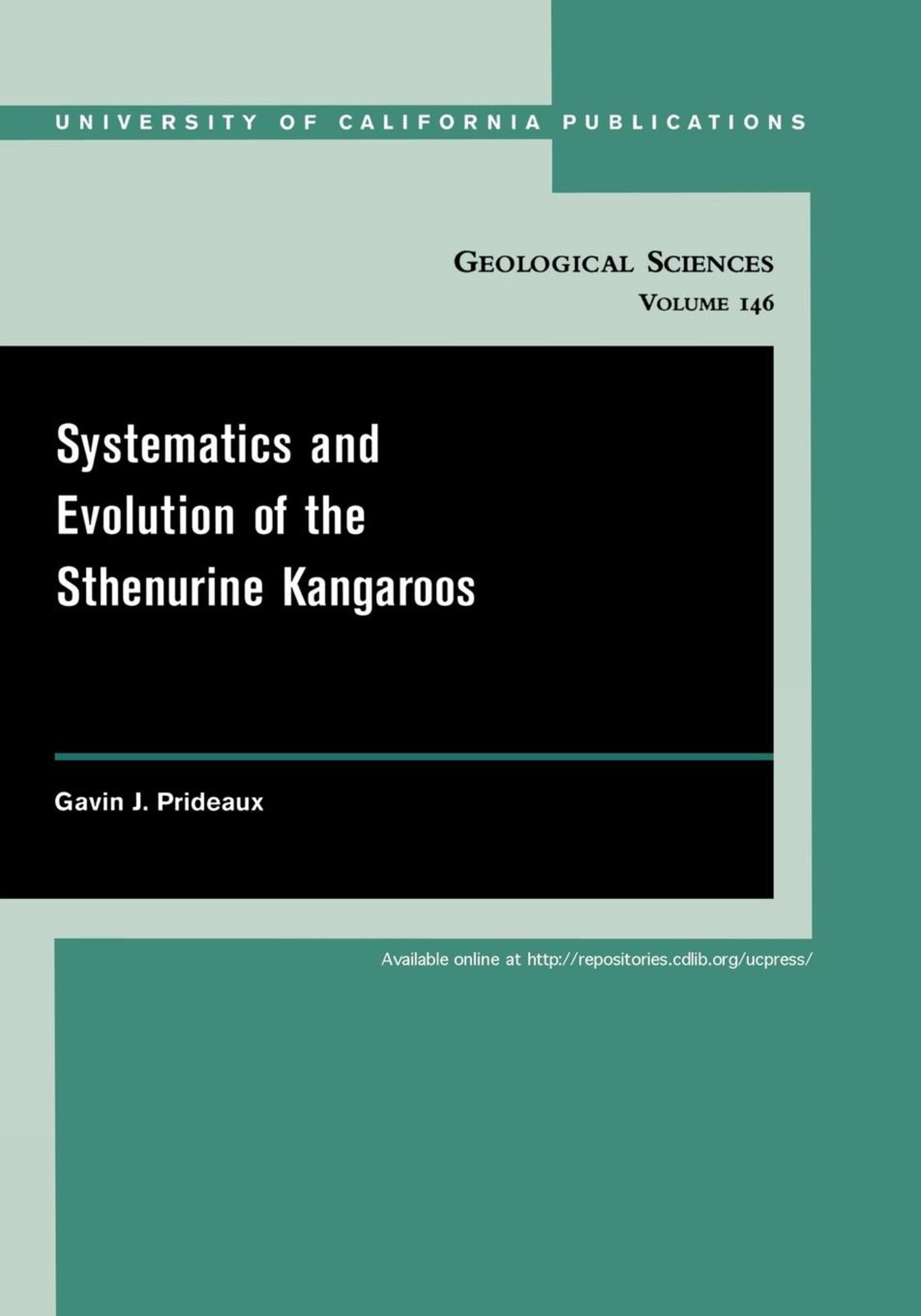 Cover image for Systematics and Evolution of the Sthenurine Kangaroos ISBN 9780520916050