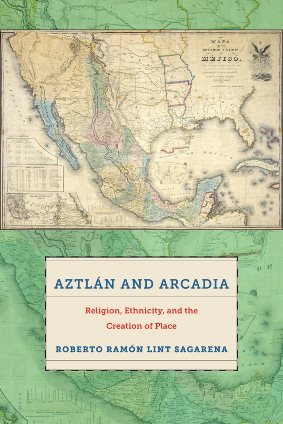 Cover image for Aztlán and Arcadia ISBN 9781479850648