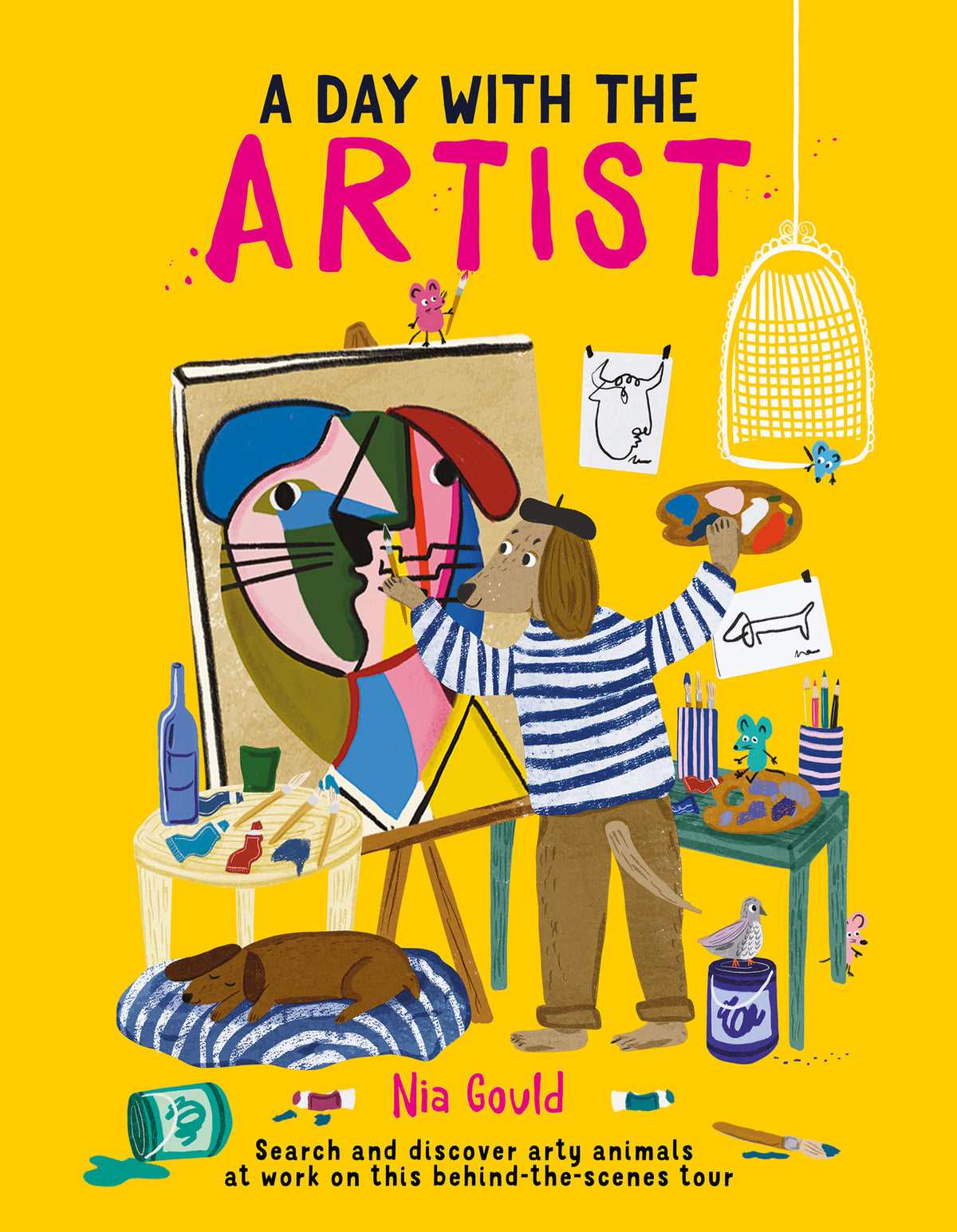 Cover image for A Day with the Artist ISBN 9781915751607