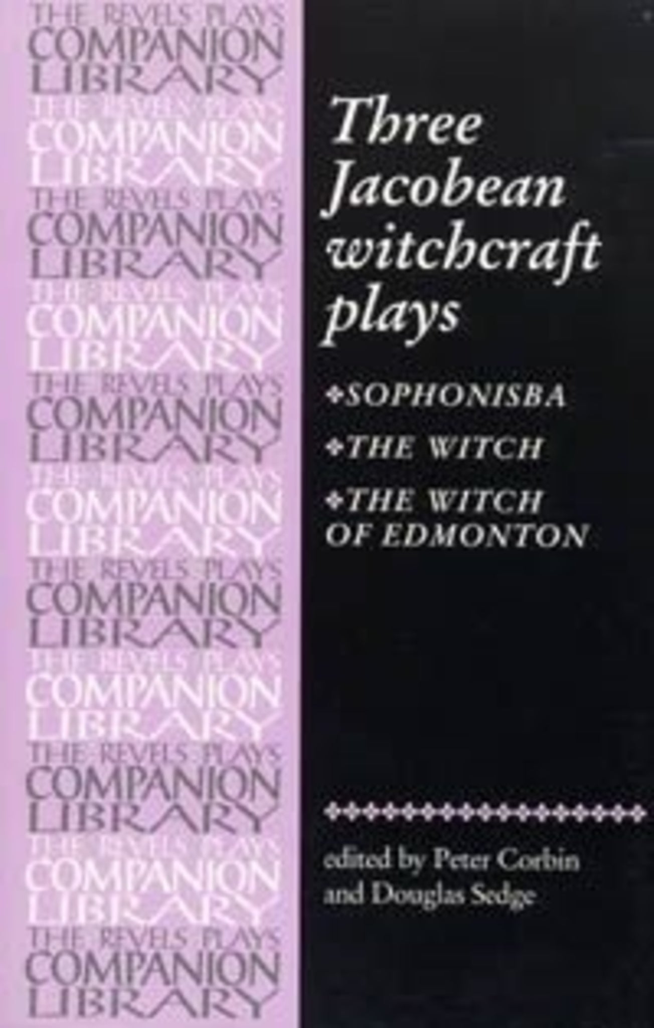 Cover image for Three Jacobean witchcraft plays ISBN 9780719019531