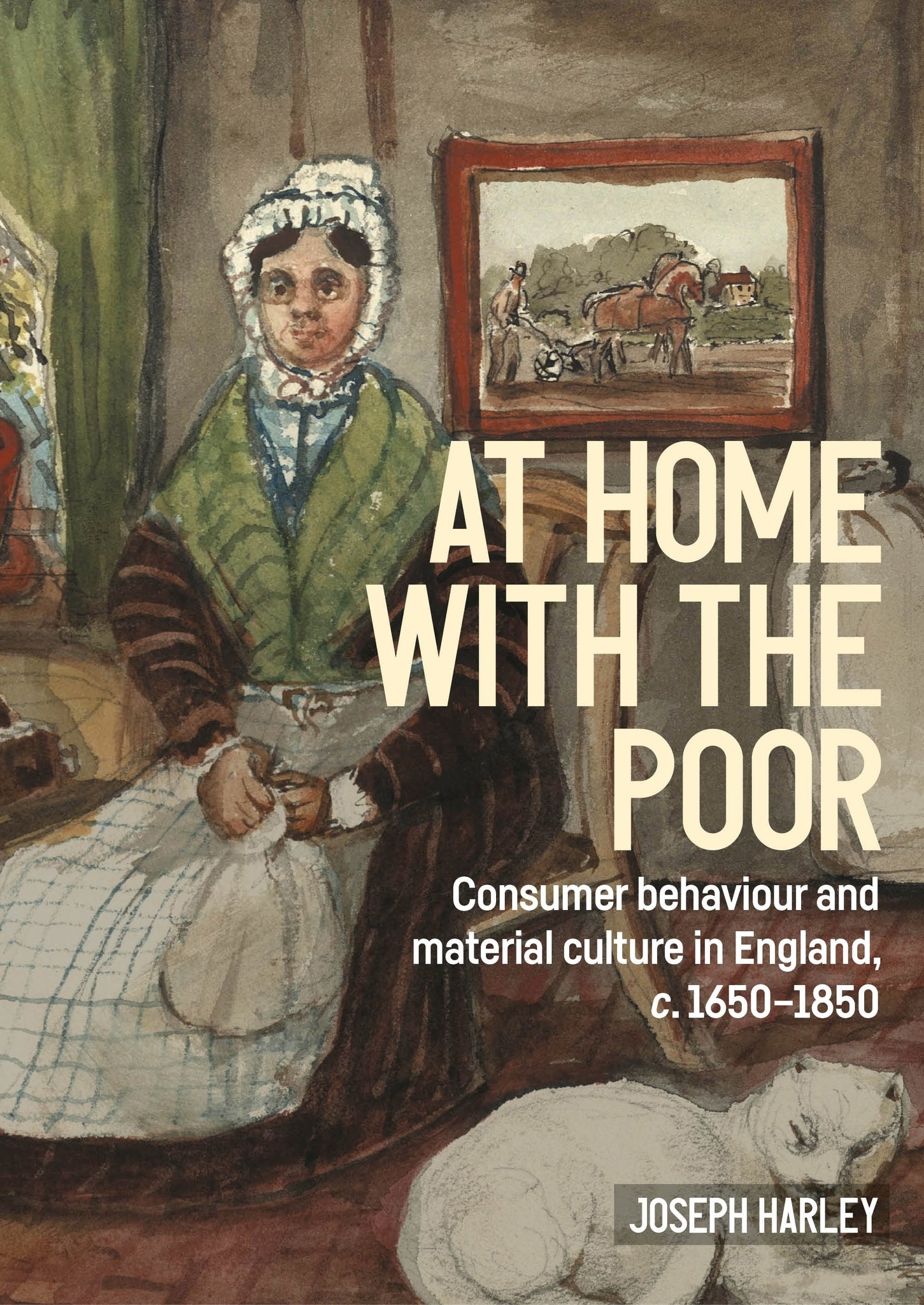 Cover image for At home with the poor ISBN 9781526194749