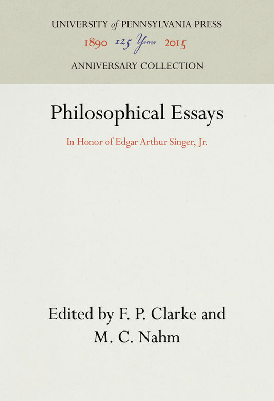 Philosophical Essays