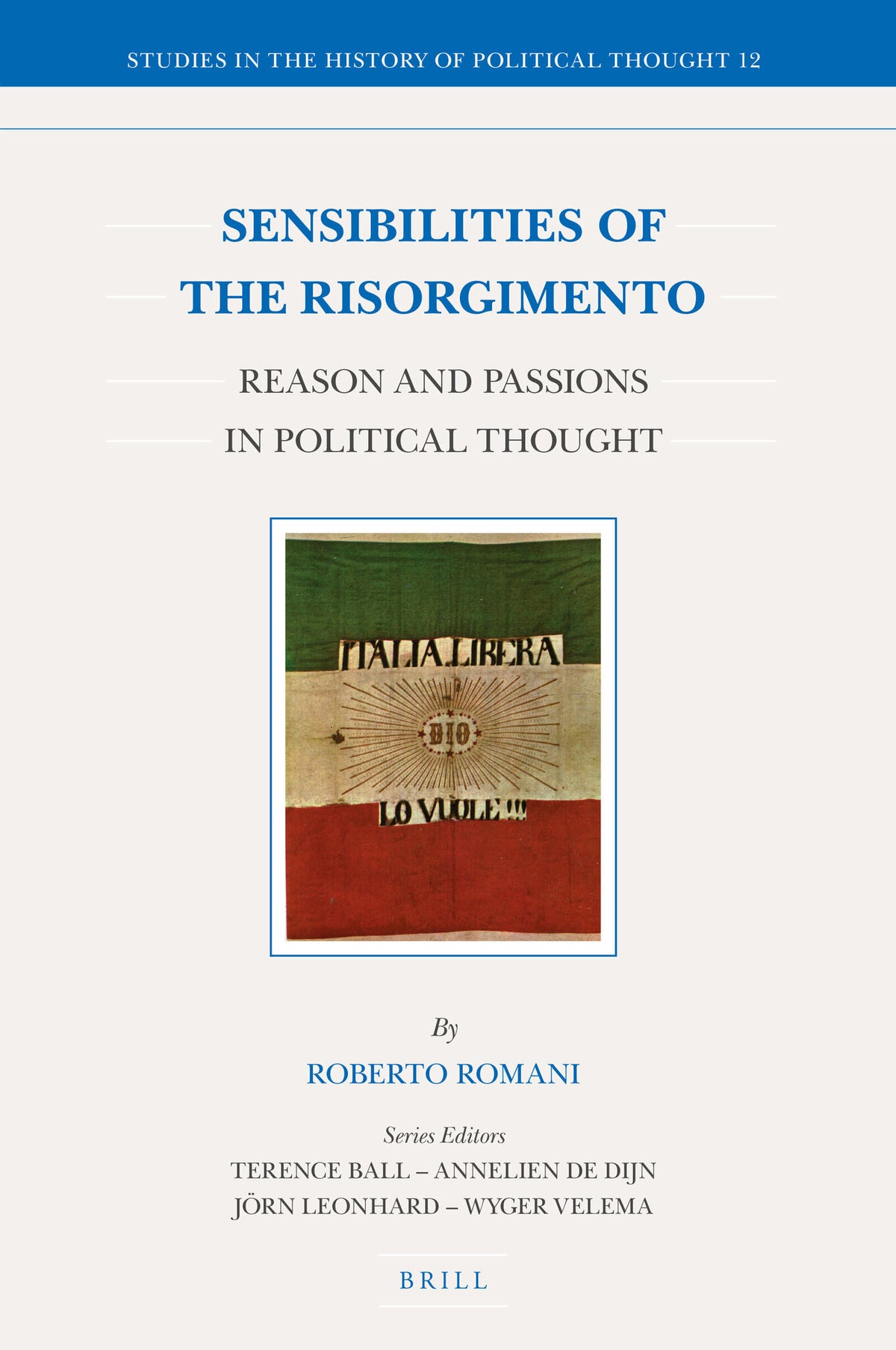 Cover image for Sensibilities of the Risorgimento ISBN 9789004359161