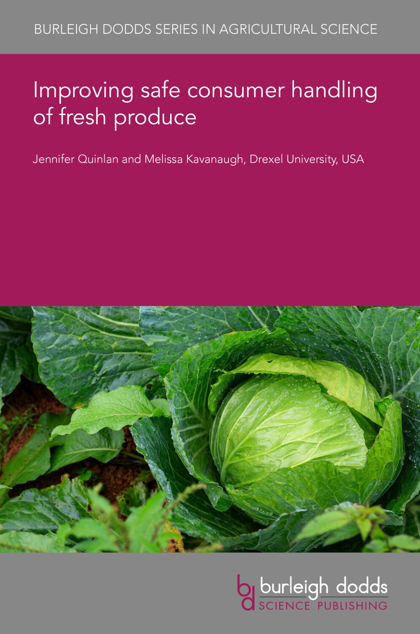 Cover image for Improving safe consumer handling of fresh produce ISBN 9781801469326