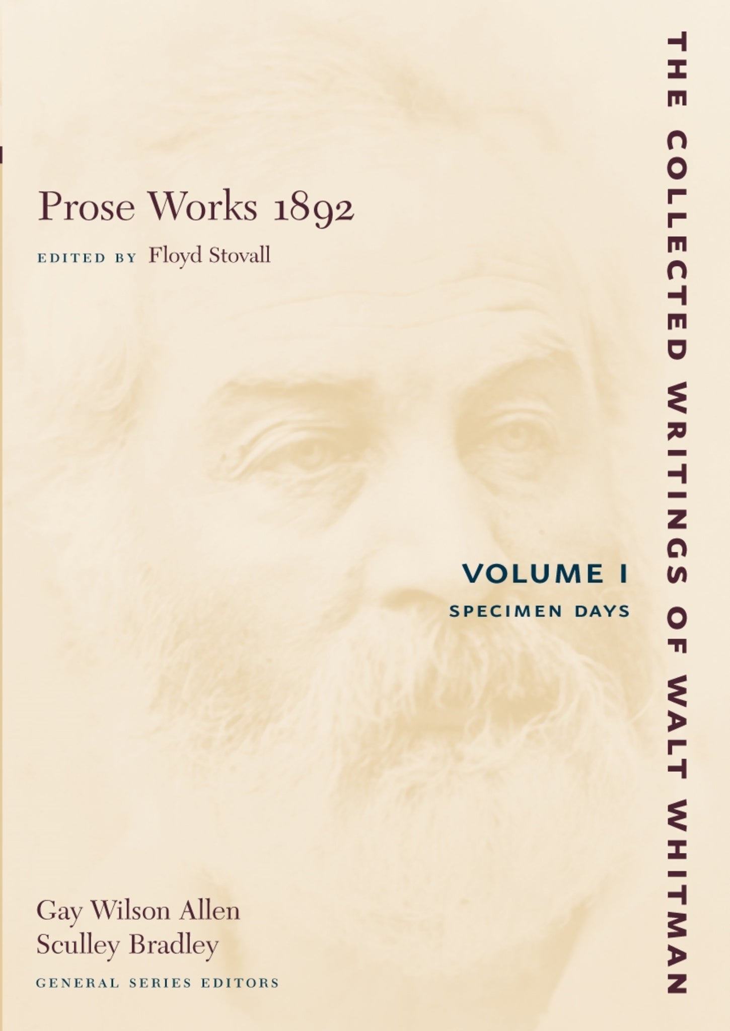 Prose Works 1892: Volume I