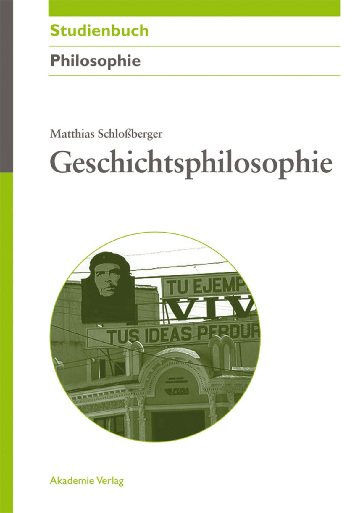 Cover image for Geschichtsphilosophie ISBN 9783050045498