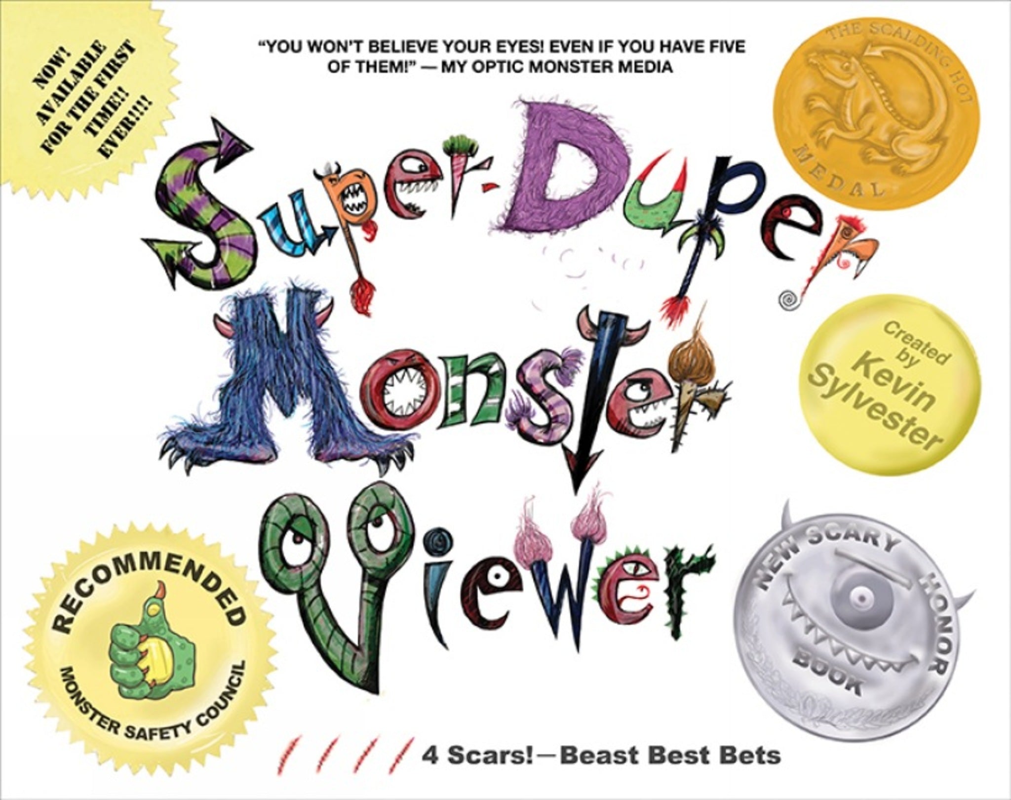 Cover image for Super-Duper Monster Viewer ISBN 9781554988297
