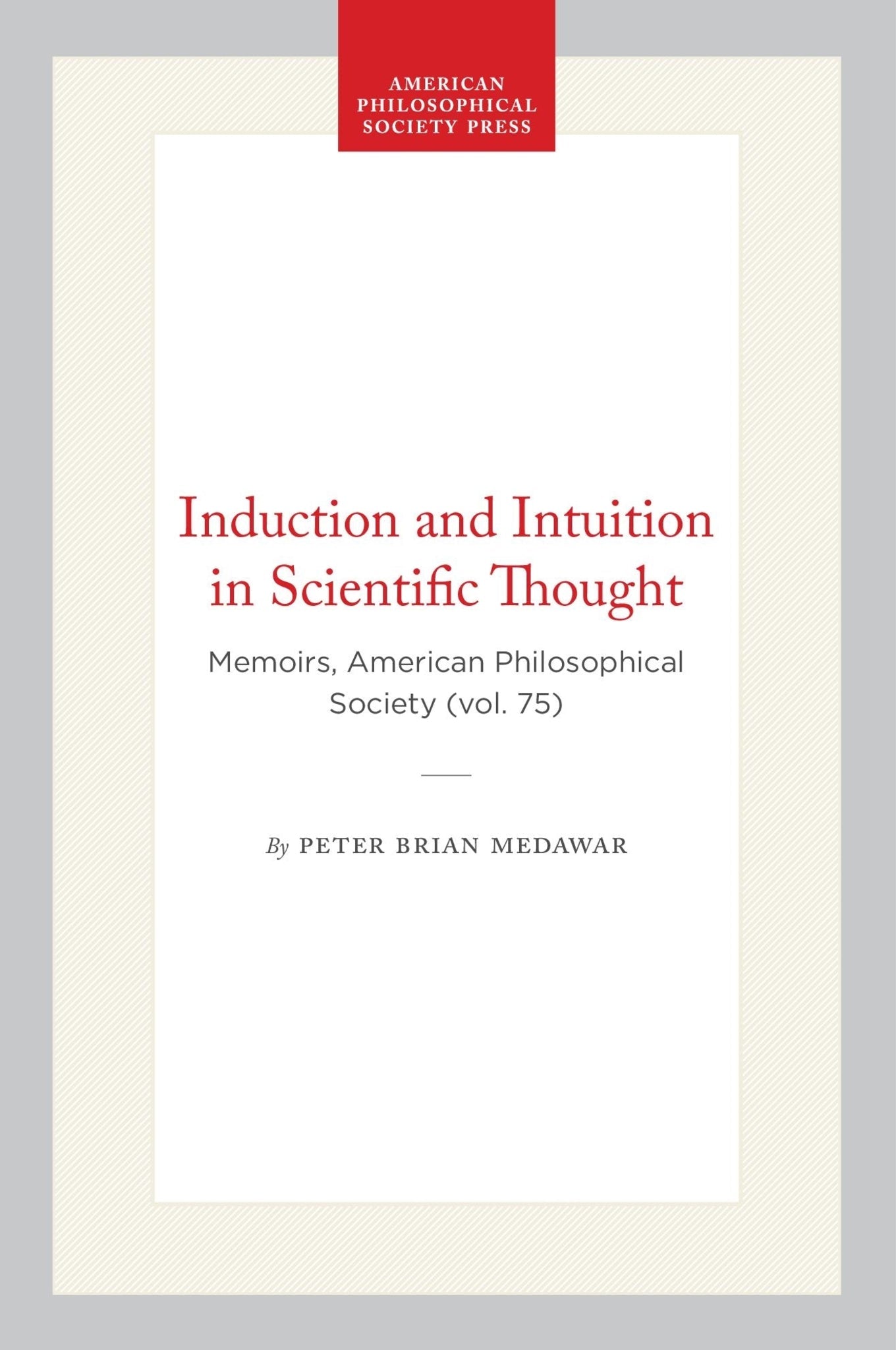 Induction and Intuition in Scientific Thought