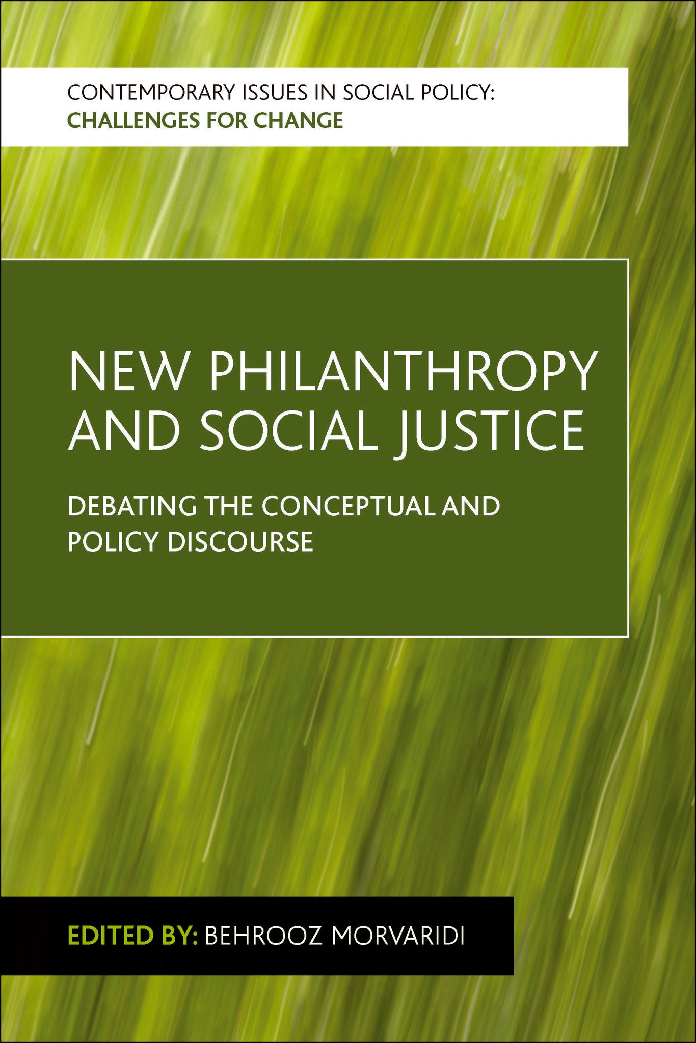 New Philanthropy and Social Justice