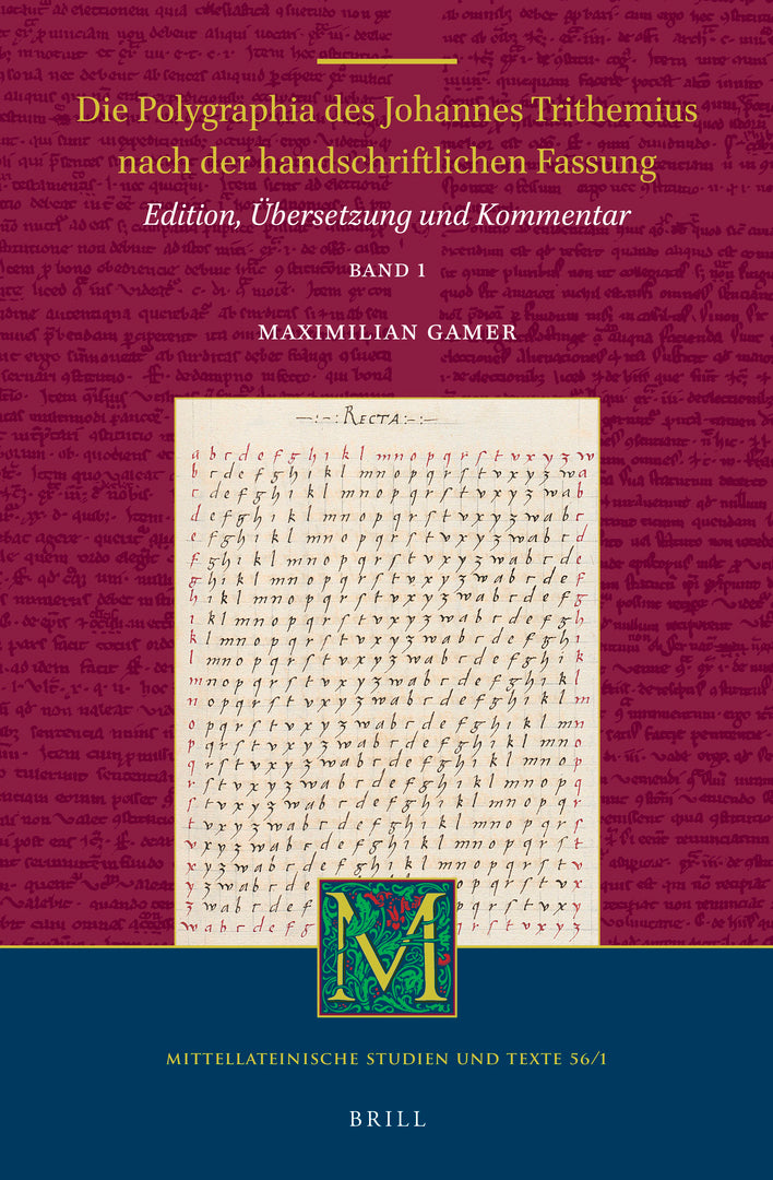 Cover image for Die Polygraphia des Johannes Trithemius nach der handschriftlichen Fassung (Band 1) ISBN 9789004467095