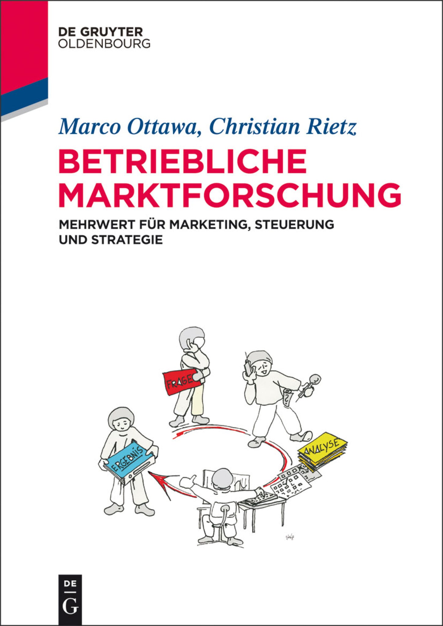 Cover image for Betriebliche Marktforschung ISBN 9783486743579