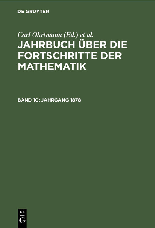 Jahrgang 1878