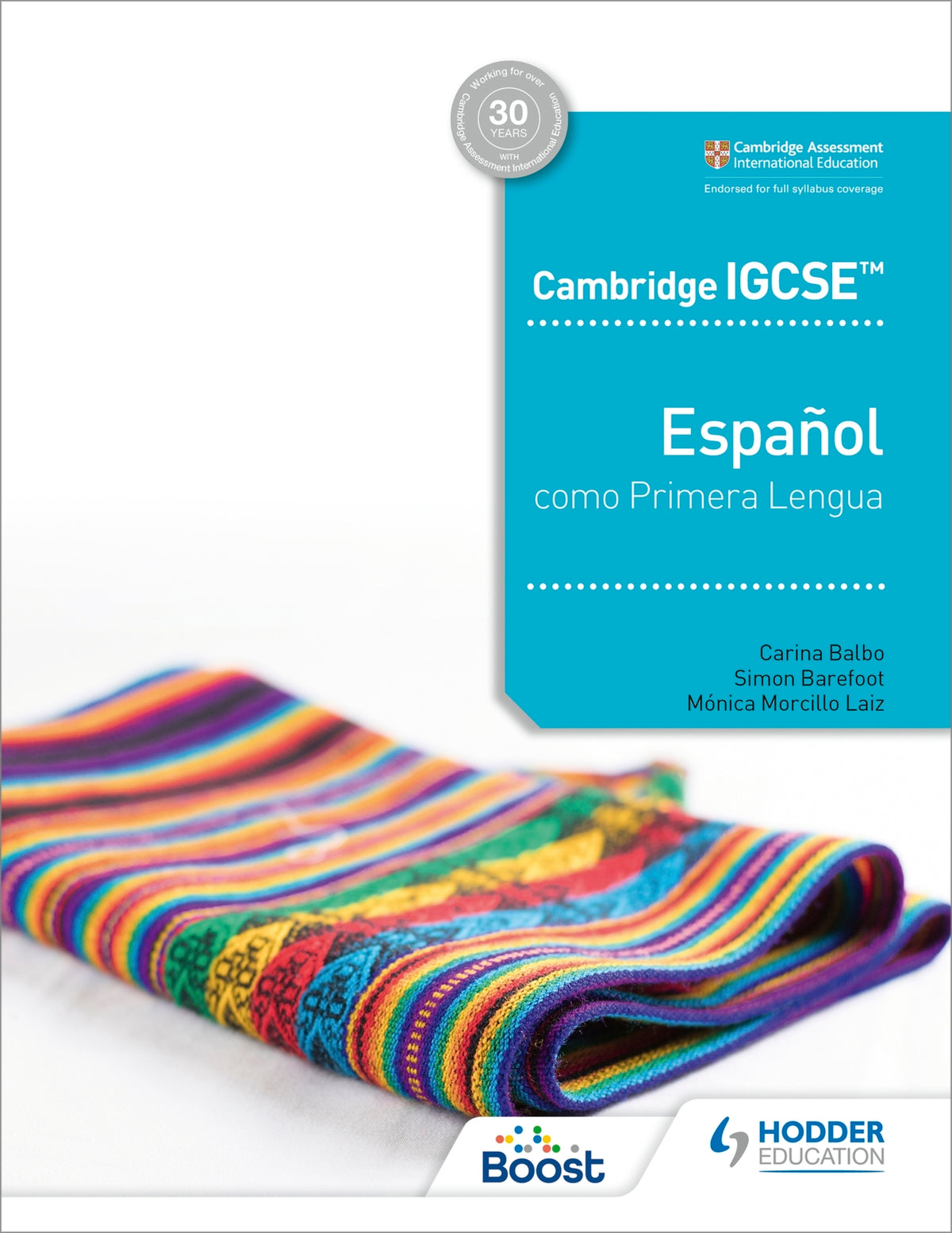 Cover image for Cambridge IGCSE™ Español como Primera Lengua Libro del Alumno ISBN 9781510478534