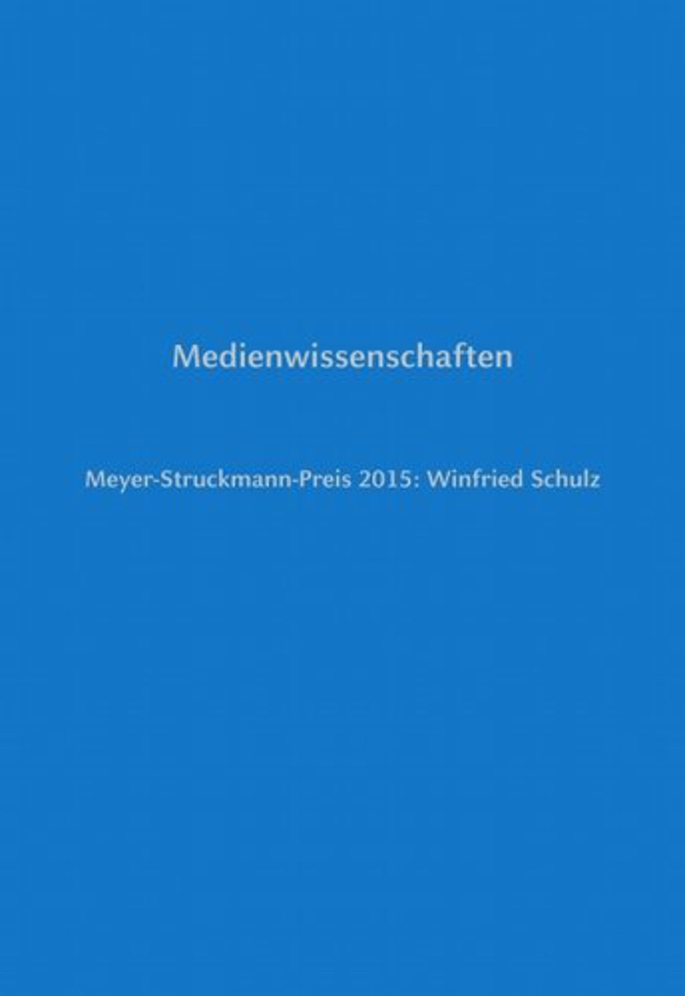 Medienwissenschaften