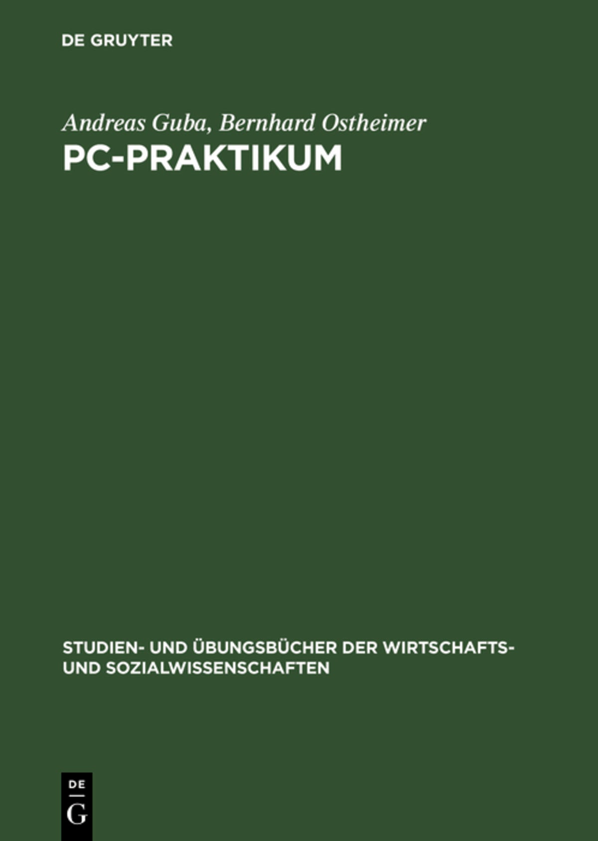 Cover image for PC-Praktikum ISBN 9783486251821