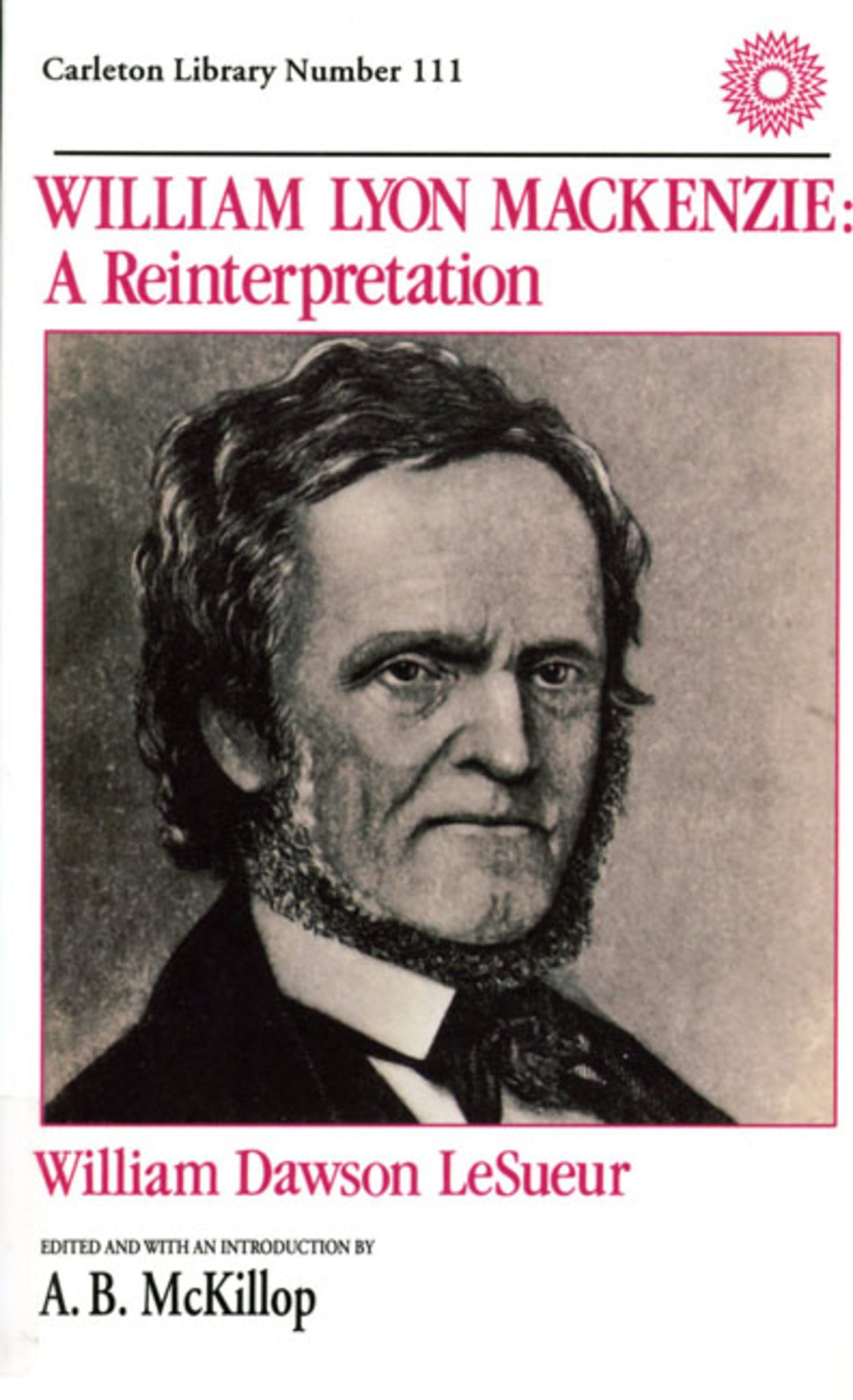Cover image for William Lyon Mackenzie ISBN 9780773591639