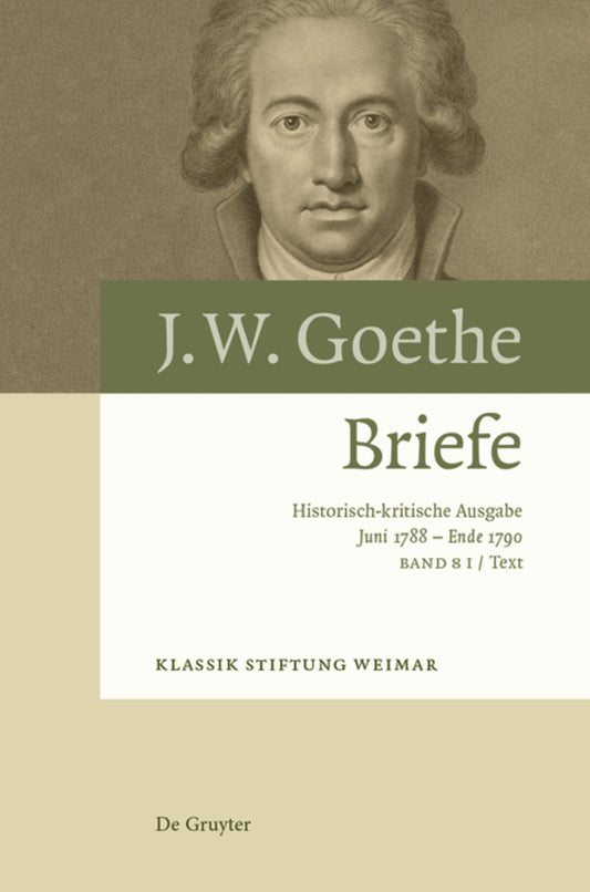 Briefe 20. Juni 1788 – Ende 1790