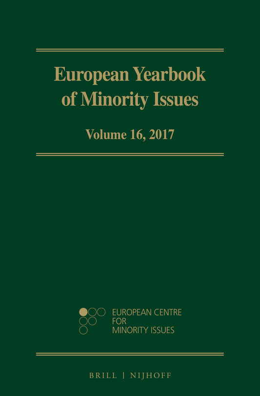 European Yearbook of Minority Issues, Volume 16 (2017)