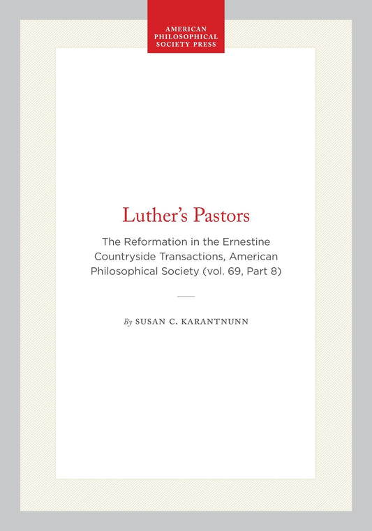 Luther’s Pastors