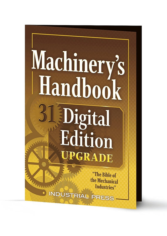 Machinery's Handbook 31 Digital Edition Upgrade